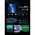 FusionLink™ Rolling Gate | Transparent LED Screen | Commercial Gate