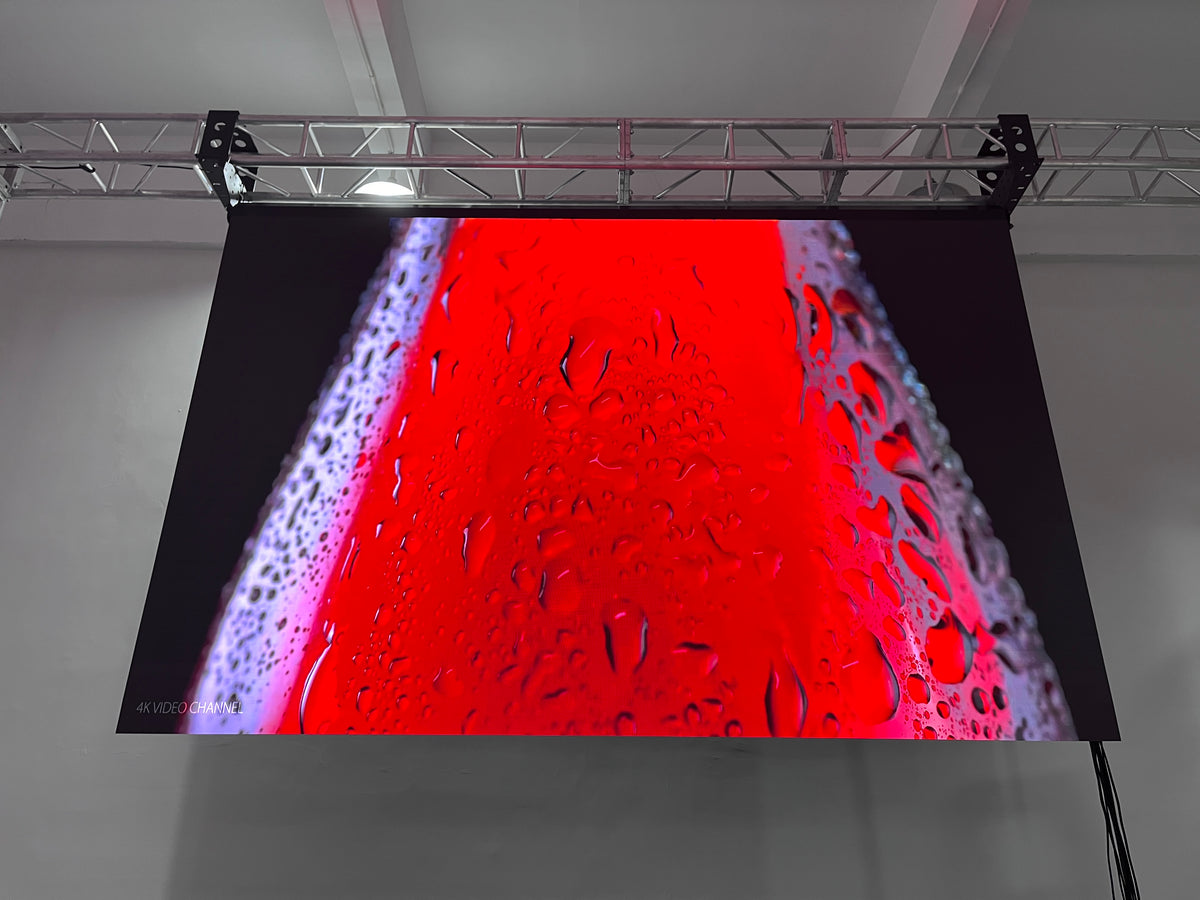 FusionLink™ Rolling Gate | Transparent LED Screen | Commercial Gate