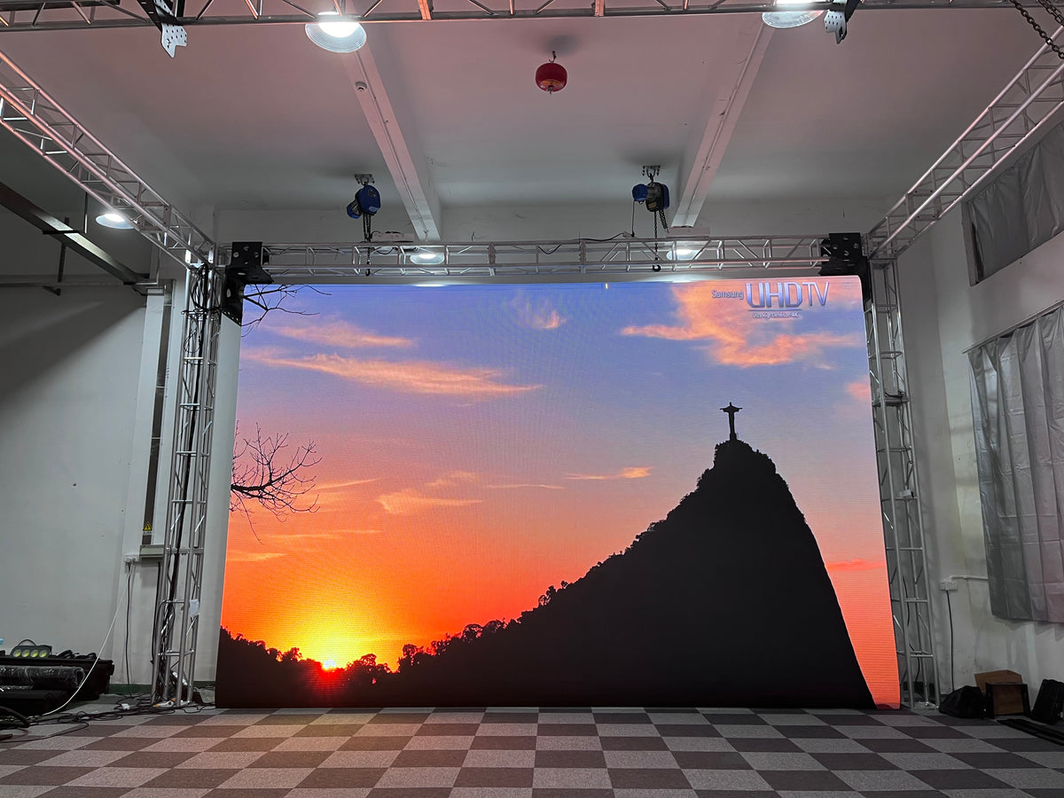FusionLink™ Rolling Gate | Transparent LED Screen | Commercial Gate